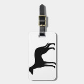 Greyhound Dog Bagagelabel (Voorkant verticaal)