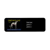  Greyhound Dog Citroen Label Circa 1920 (Voorkant)