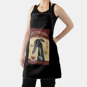 Greyhound Dog Coffee Company Canvas Schort (Insitu)