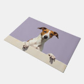Greyhound Dog Doormat Art Deurmat (Schuin)
