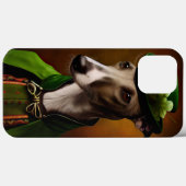 Greyhound Dog in St. Patrick's Day Dress Case-Mate iPhone Case (Achterkant (horizontaal))