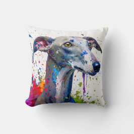Greyhound Dog Kussen