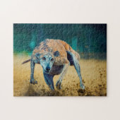 Greyhound Dog. Legpuzzel (Horizontaal)