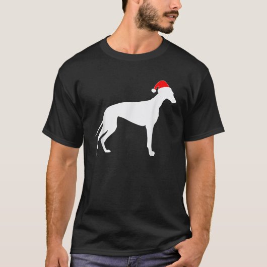 Greyhound dog lovers owner christmas gifts t-shirt (Voorkant)