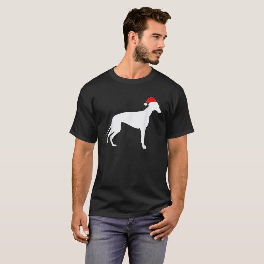 Greyhound dog lovers owner christmas gifts t-shirt (Voorkant volledig)