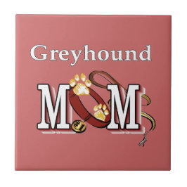 Greyhound Dog Mam Gifts Tegeltje