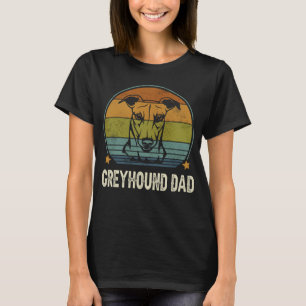 Greyhound Dog Papa Vaders Dag T-shirt