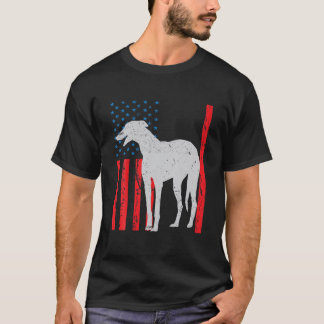 Greyhound Dog Pet Lover  - Amerikaanse Vintage T-shirt