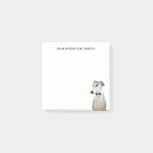 Greyhound Dog Post-it® Notes (Voorkant)
