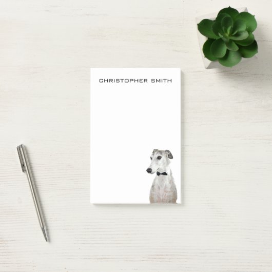Greyhound Dog Post-it® Notes (Kantoor)