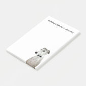 Greyhound Dog Post-it® Notes (Schuin)