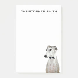 Greyhound Dog Post-it® Notes