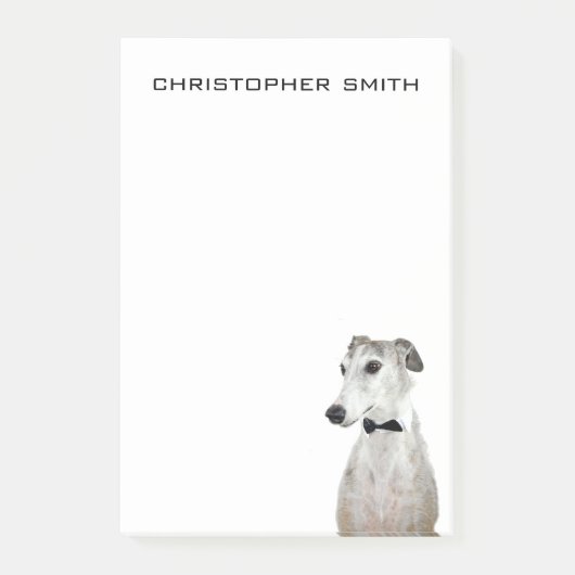 Greyhound Dog Post-it® Notes (Voorkant)