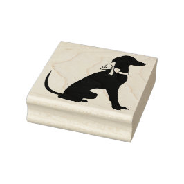 Greyhound Dog Puppy Rubberstempel