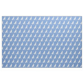 Greyhound Dog Silhouette Pet Light Blue Stof (Fat Quarter)