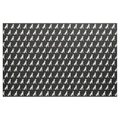 Greyhound Dog Silhouette Pet Stof (Fat Quarter)
