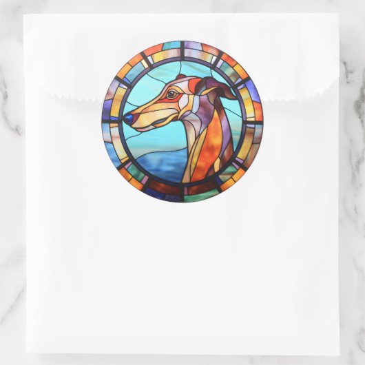 Greyhound Dog Sticker Pack (Tas)