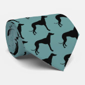 greyhound dog stropdas (Opgerold)