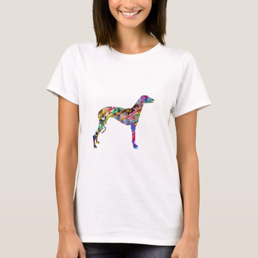 Greyhound Dog T-shirt (Voorkant)