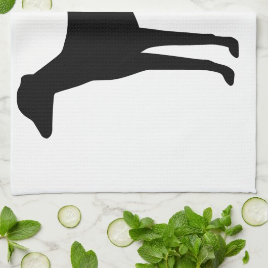 Greyhound Dog Theedoek (Gevouwen)