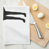 Greyhound Dog Theedoek (Quarter Fold)