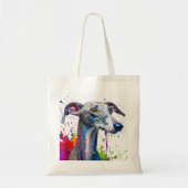 Greyhound Dog Tote Bag (Voorkant)