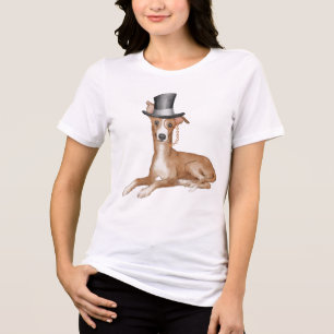 Greyhound Dog Tri-Blend Shirt