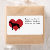 Greyhound Etiket (Insitu)