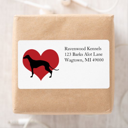 Greyhound Etiket (Insitu)