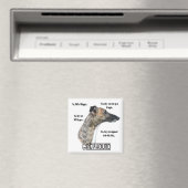 Greyhound FAQ Magnet (Insitu (Vaatwasser))