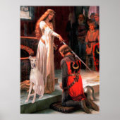 Greyhound (fawn 2) - de colade poster (Voorkant)