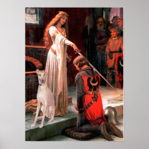 Greyhound (fawn 2) - de colade poster