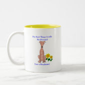Greyhound Fawn Best Dingen in Life Mok (Links)