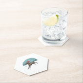 Greyhound feestelijke sprint kartonnen onderzetters (Insitu)