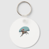 Greyhound feestelijke sprint sleutelhanger (Voorkant)