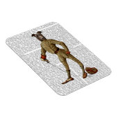 Greyhound Fencer Dark Full 2 Magneet (Rechterzijde)