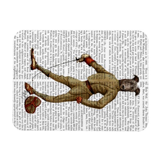 Greyhound Fencer Dark Full 2 Magneet (Horizontaal)