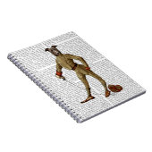 Greyhound Fencer Dark Full 2 Notitieboek (Rechterzijde)