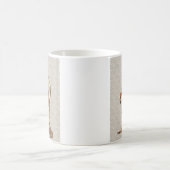 Greyhound Fencer in Cream Full 2 Koffiemok (Center)