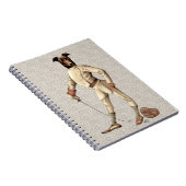 Greyhound Fencer in Cream Full 2 Notitieboek (Rechterzijde)