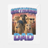 Greyhound Fleece Deken (Voorkant)