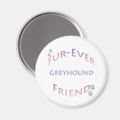 Greyhound Furever Magneet (Voorkant / Achterkant)