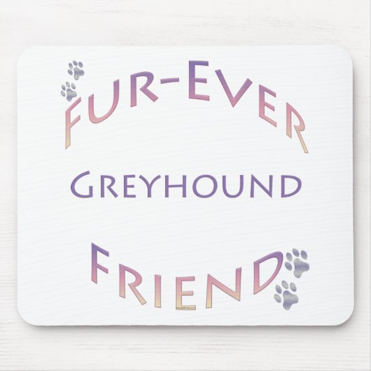 Greyhound Furever Muismat (Voorkant)