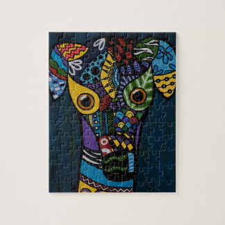 Greyhound - Gepensioneerd Racing Greyhound Rescue Legpuzzel