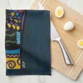 Greyhound - Gepensioneerd Racing Greyhound Rescue Theedoek (Quarter Fold)