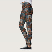 Greyhound Halloween Spooky Leggings (Links)