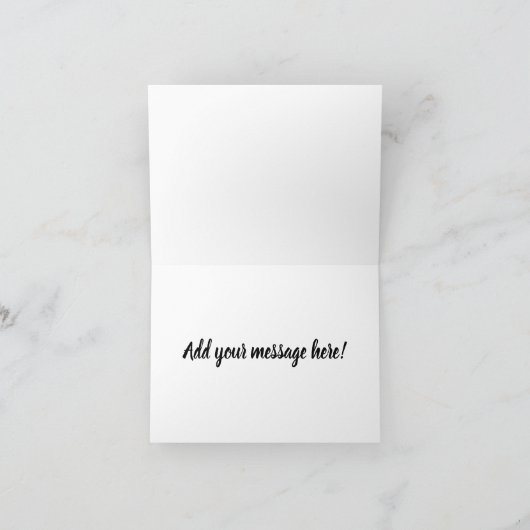 Greyhound heeft een Greyt Birthday Card Kaart (Binnen)