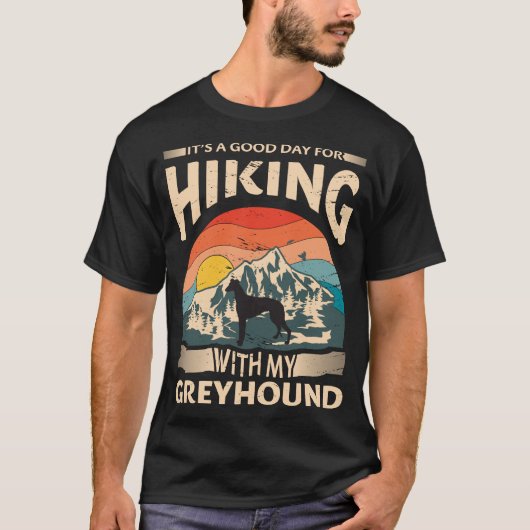 Greyhound Hiking T-Shirt (Voorkant)