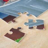 Greyhound Holiday Baking: Feestelijke Kerst Legpuzzel (Zijkant)