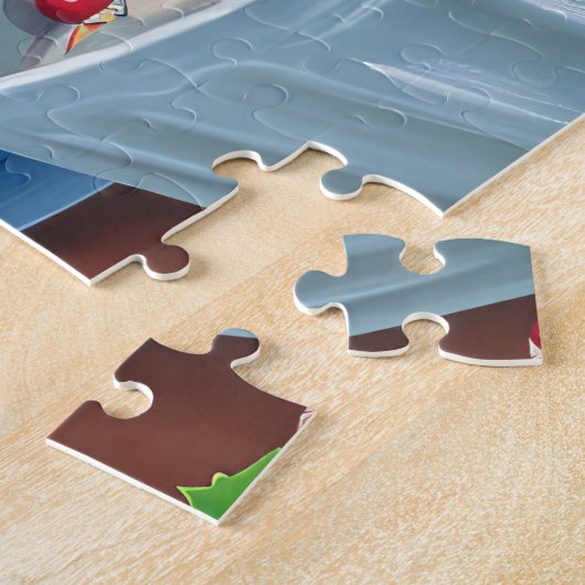 Greyhound Holiday Baking: Feestelijke Kerst Legpuzzel (Zijkant)